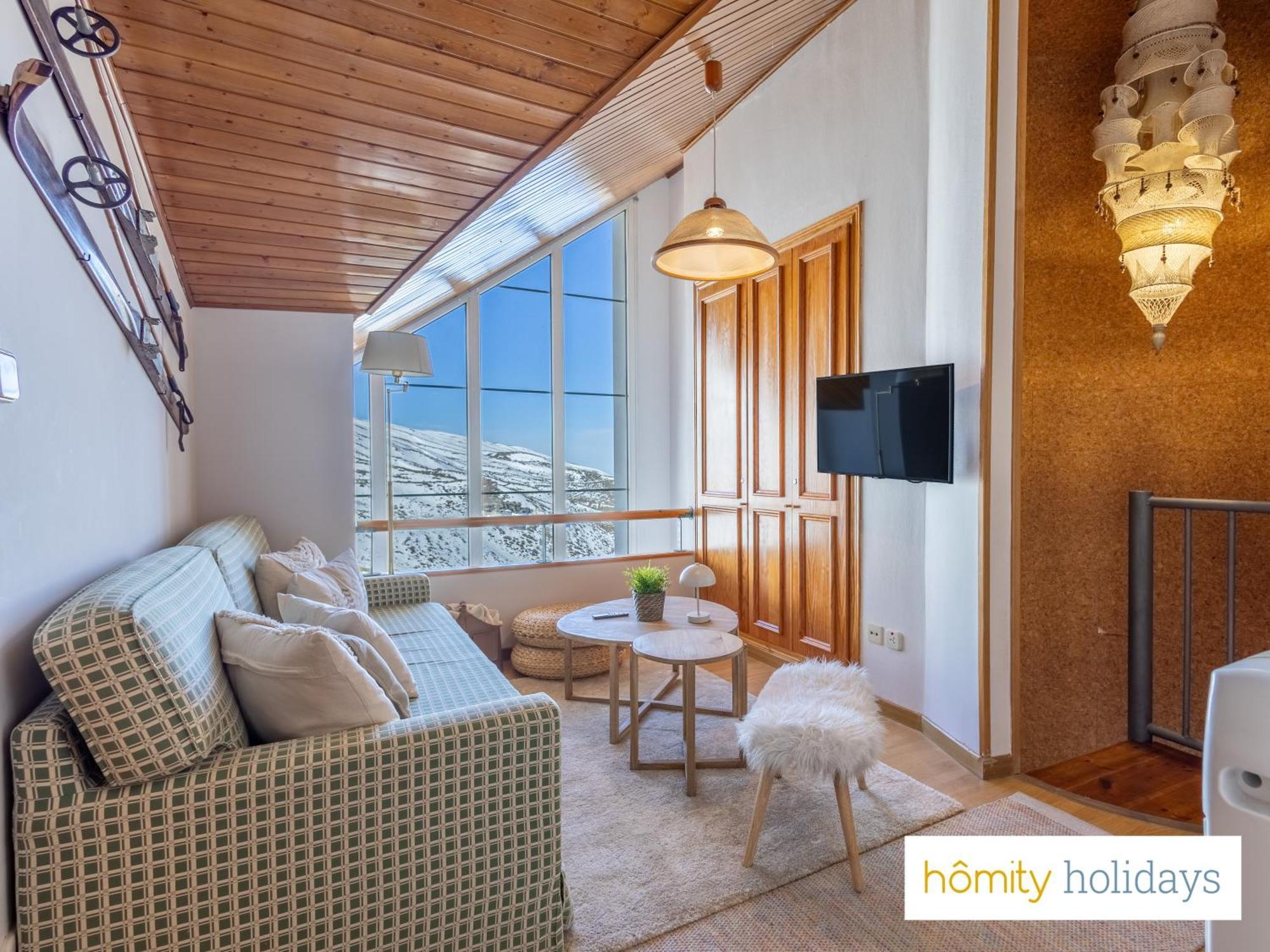 Homity Holidays - Duplex Sierra Nevada - Montebajo - A Pie De Pista 외부 사진