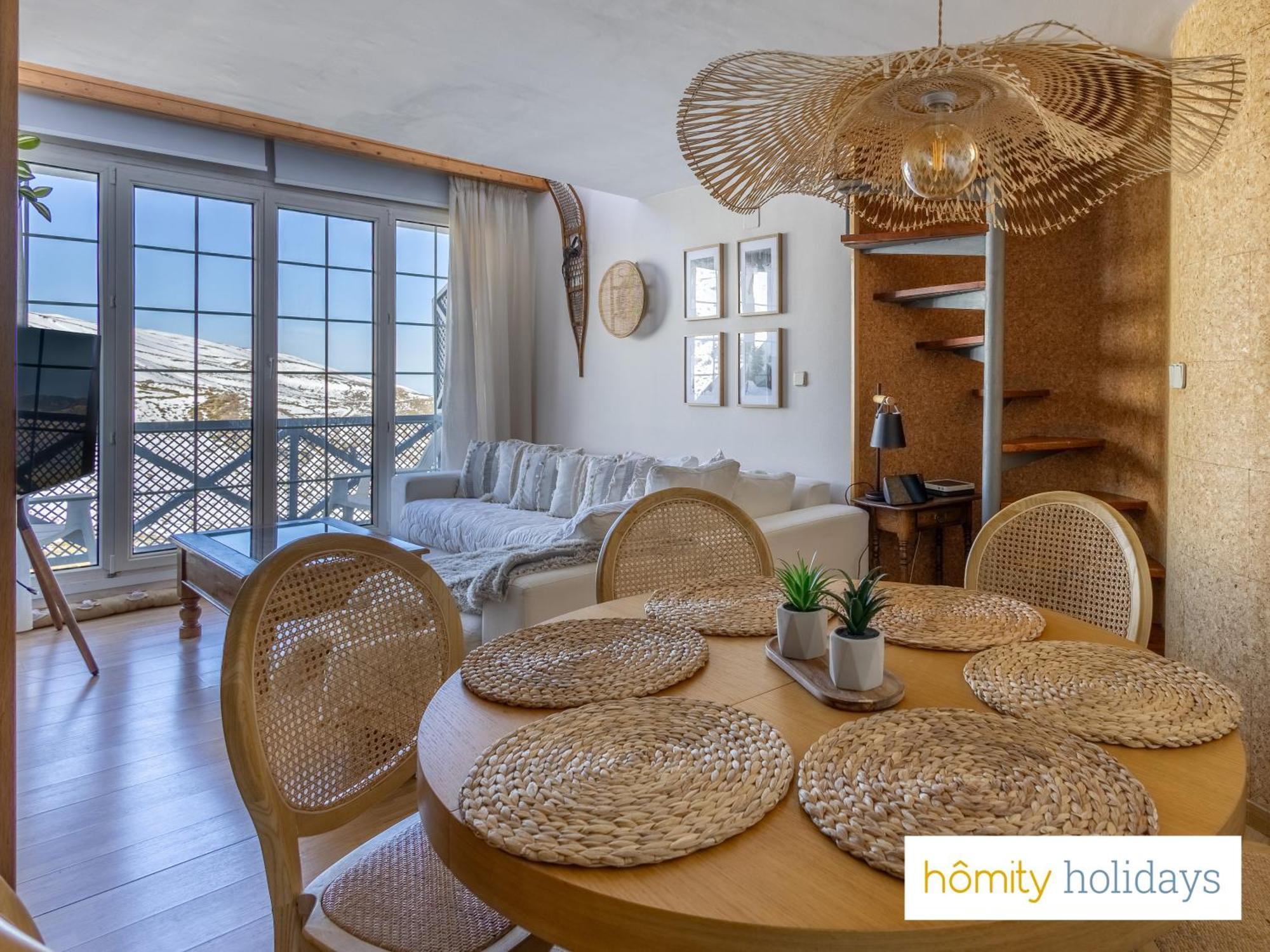 Homity Holidays - Duplex Sierra Nevada - Montebajo - A Pie De Pista 외부 사진